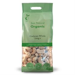 Just Natural Organic - Org Cashews Whole