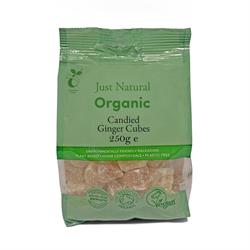 Just Natural Organic - Org Ginger Candied Cubes