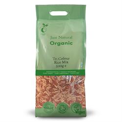 Just Natural Organic - Org Tri Colour Rice Mix
