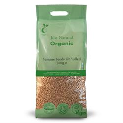 Just Natural Organic - Org Sesame Seeds Unhulled