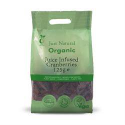 Just Natural Organic - Org Juice Infused Cranberries