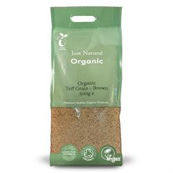 Just Natural Organic - Org Teff Grain - Brown