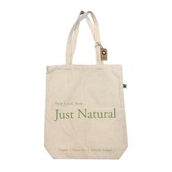 Just Natural Organic - GOTS &amp; FT 8oz Cotton Tote Bag