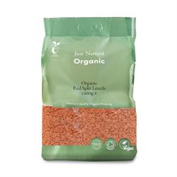 Just Natural Organic - Org Lentils Red Split