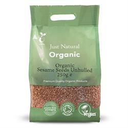 Just Natural Organic - Org Sesame Seeds Unhulled