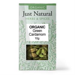 Just Natural Herbs - Org Cardamom Pods Box