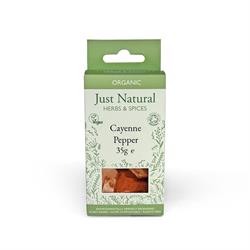 Just Natural Herbs - Org Cayenne Pepper Box