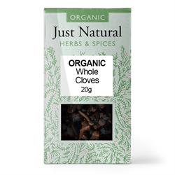 Just Natural Herbs - Org Cloves Whole Box