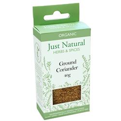 Just Natural Herbs - Org Coriander Ground Box