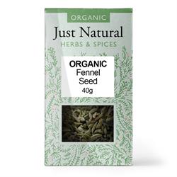 Just Natural Herbs - Org Fennel Seed Box