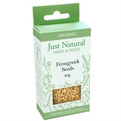 Just Natural Herbs - Org Fenugreek Seed Box