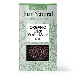 Just Natural Herbs - Org Mustard Seed Brown Box
