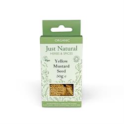Just Natural Herbs - Org Mustard Seed Yellow Box
