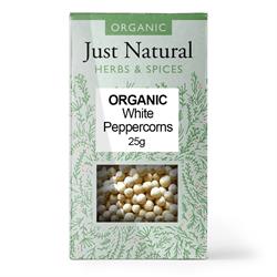 Just Natural Herbs - Org Peppercorns White Box