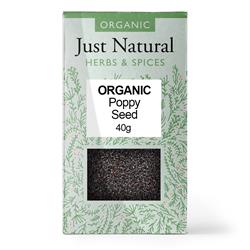 Just Natural Herbs - Org Poppy Seed Box
