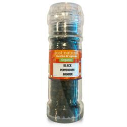 Just Natural Herbs - Org Peppercorn Black Mill
