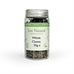 Just Natural Herbs - Org Cloves Whole Jar