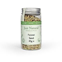 Just Natural Herbs - Org Fennel Seed Jar