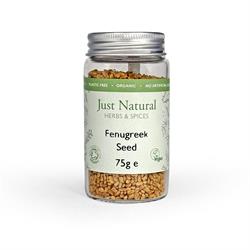 Just Natural Herbs - Org Fenugreek Seed Jar