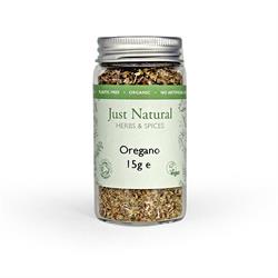Just Natural Herbs - Org Oregano Jar