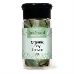 Just Natural Herbs - Org Bay Leaves Jar