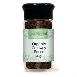 Just Natural Herbs - Org Caraway Seeds Jar
