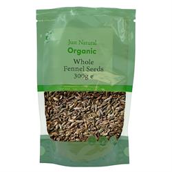 Just Natural Herbs - Org Fennel Seeds Whole