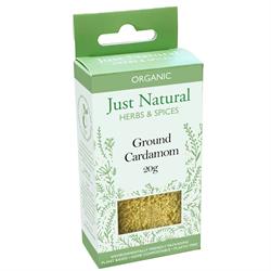 Just Natural Herbs - Org Cardamom Ground Box