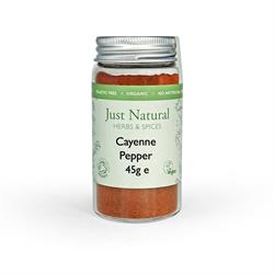 Just Natural Herbs - Org Cayenne Pepper Jar