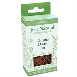 Just Natural Herbs - Org Cloves Ground Box