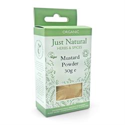 Just Natural Herbs - Org Mustard Powder Box