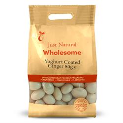 Just Natural Wholesome - Yoghurt Coated Ginger