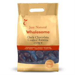 Just Natural Wholesome - Dark Chocolate Coated Raisins