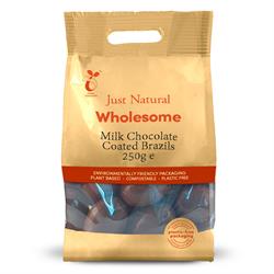 Just Natural Wholesome - Milk Chocolate Coated Brazils