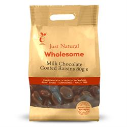 Just Natural Wholesome - Milk Chocolate Coated Raisins