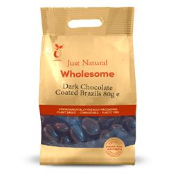 Just Natural Wholesome - Dark Chocolate Coated Brazils