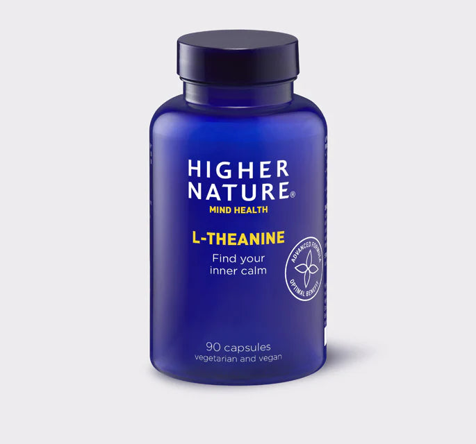 Higher Nature L-Theanine 100mg 90 Capsules