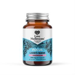 Love Mushrooms - Lions Mane &amp; Magnesium