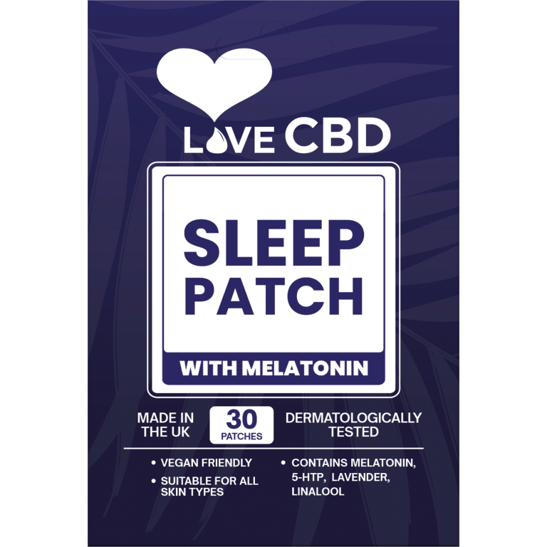 Love CBD Sleep Patch Vegan Friendly 30 Patches for All skin Type