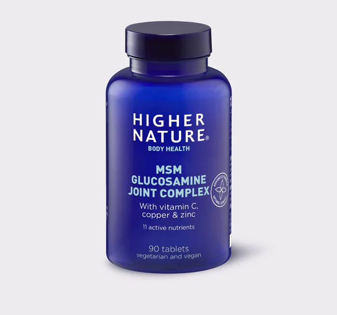 Higher Nature MSM Glucosamine Joint Complex 90 Tabs