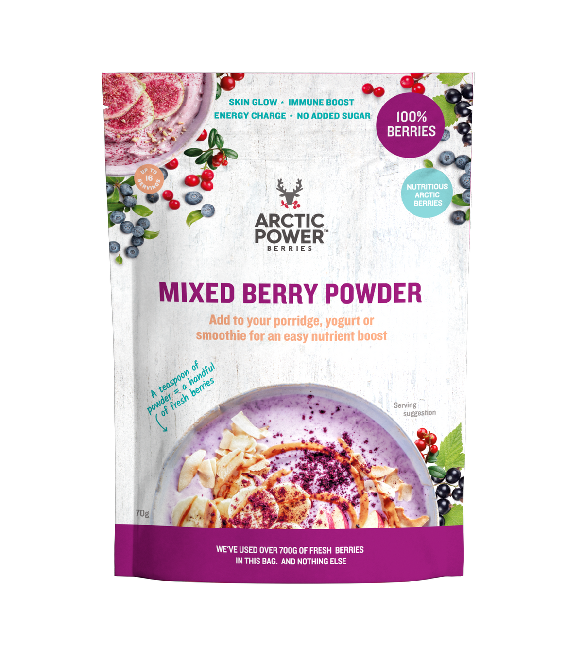 Mix Berry Powder Arctic Power Berries Mixed Berry Powder 70g – MyNutricentre