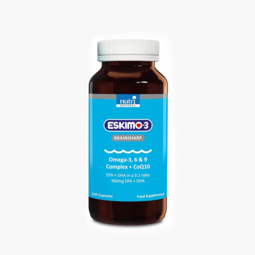 Nutri Advanced Eskimo-3 Brainsharp Fish Oil 120 Capsules