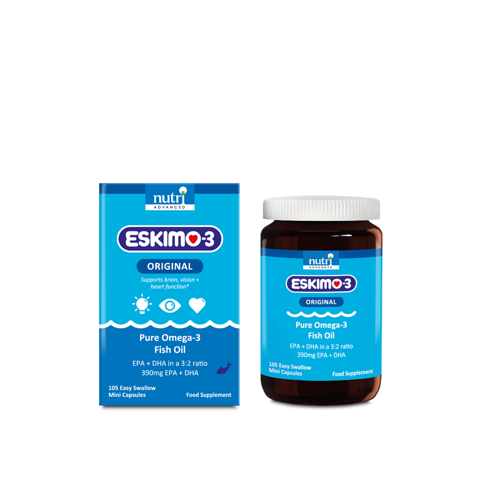 Nutri Advanced Eskimo-3 Original Fish Oil 105 Capsules
