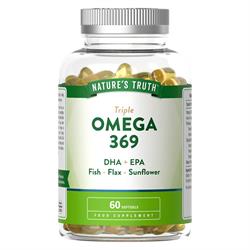 Nature's Truth - Triple Omega 369 2000mg Sftgls