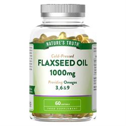 Nature's Truth - Flaxseed Oil 1000mg Softgels