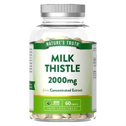 Nature's Truth - Milk Thistle 2000mg Tablets