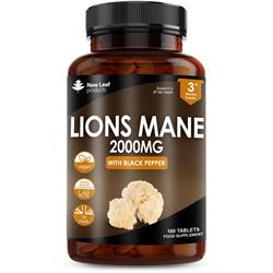 New Leaf Products - Lions Mane Tablets