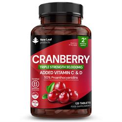 New Leaf Products - Cranberry Tablets