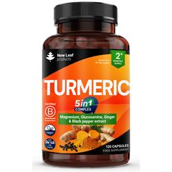 New Leaf Products - Turmeric 5in1 Complex