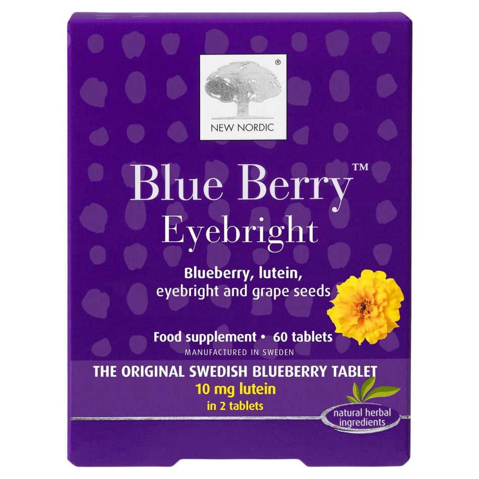 New Nordic Blue Berry Eyebright 60 tablets